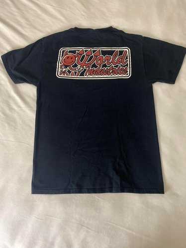 80s アディダス 両面 トレフォイル USA製 M 半袖 tシャツ