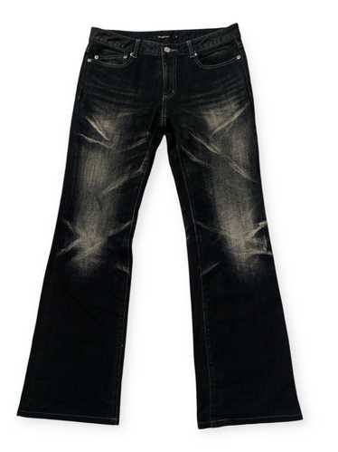 パンツ Tornado Mart studs&fringe flare denim Tornado Mart Flared Lace-Up Denim – Paroxa Studios