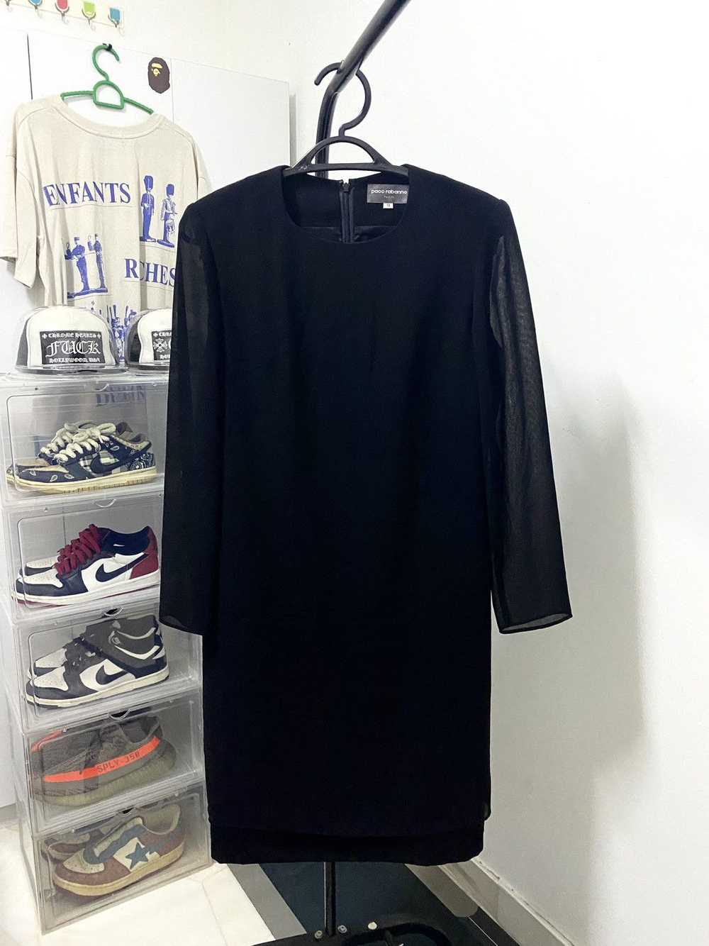 Paco Rabanne Paco Rabbane Paris Black Dress