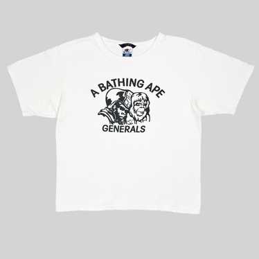 A BATHING APE Generals Tシャツ ホワイト 楽天市場】アベイシングエイプ ジェネラル Tシャツ 白色
