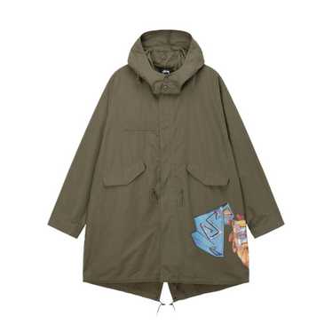 stussy NYCO FISHTAIL PARKA モッズコート STUSSY -NYCO FISHTAIL PARKA Coat Unlined Men's Size Large