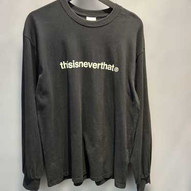 thisis neverthat ネバザ 黒ロンT Thisisneverthat thisisneverthat long sleeve - Gem