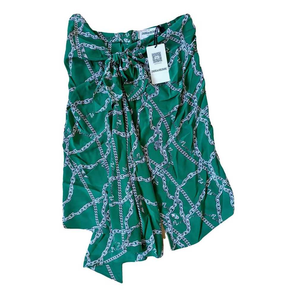 Zadig & Voltaire Silk mid-length skirt