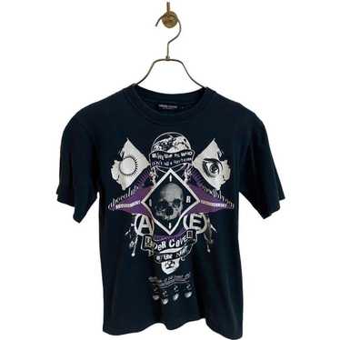 UNDERCOVER☆SCAB期GIZ柄ダークグレー☆稀少Tシャツ☆美品S UNDERCOVER(アンダーカバー) 03SS SCAB GIZ NECK T-SHIRT