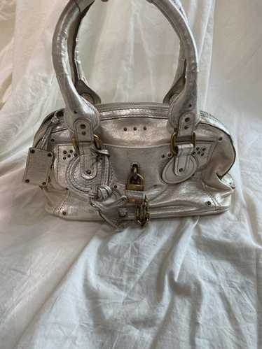 Chloé Paddington llic rhine stone CHLOÉ PADDINGTON Purple Synthetic ref.549550 - Joli Closet