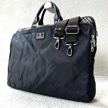 BURBERRY BLACK LABEL 2wayトートバッグ ネイビー バーバリー BURBERRY バッグ 2WAY トートバッグ ショルダー