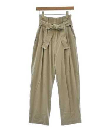 【CLANE】 BELTED LOOSE STRAIGHT PANTS Clane (clane) womens pants - Gem