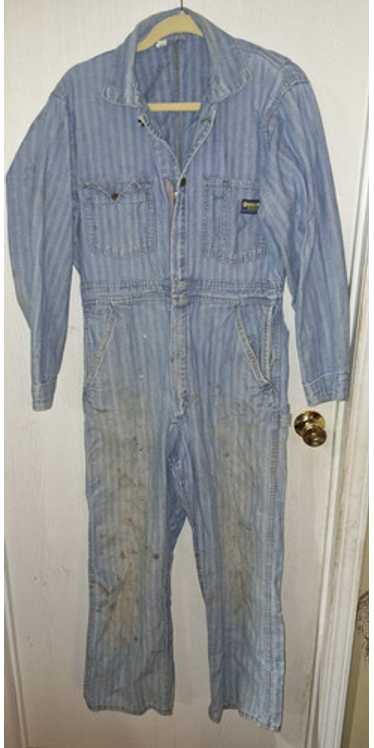 70s oshkosh denim coverall - Gem