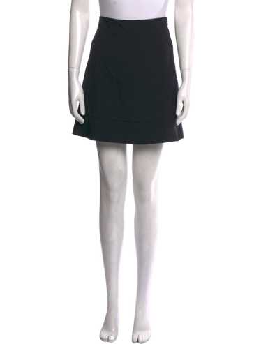 スカート CHLOE BLACK WOOL BLEND SKIRT CHLOÉ Crochet-paneled wool-blend maxi skirt | THE OUTNET