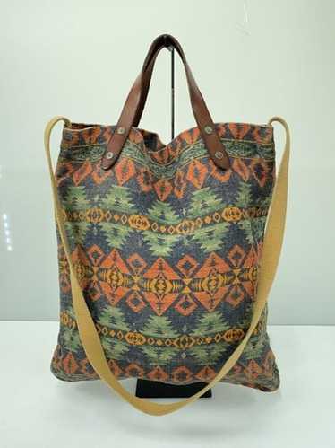 RRL DOUBLE RL 2WAY MARKET TOTE BAG BROWN ダブルアールエル 2