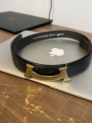KAPITAL ベルト Kapital Oil Leather Studs Disco Buckle Belt