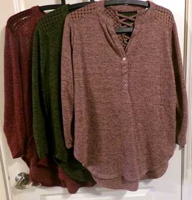 3 PC SET of NO BOUNDARIES POLYESTER BLEND LONG SL… - image 1