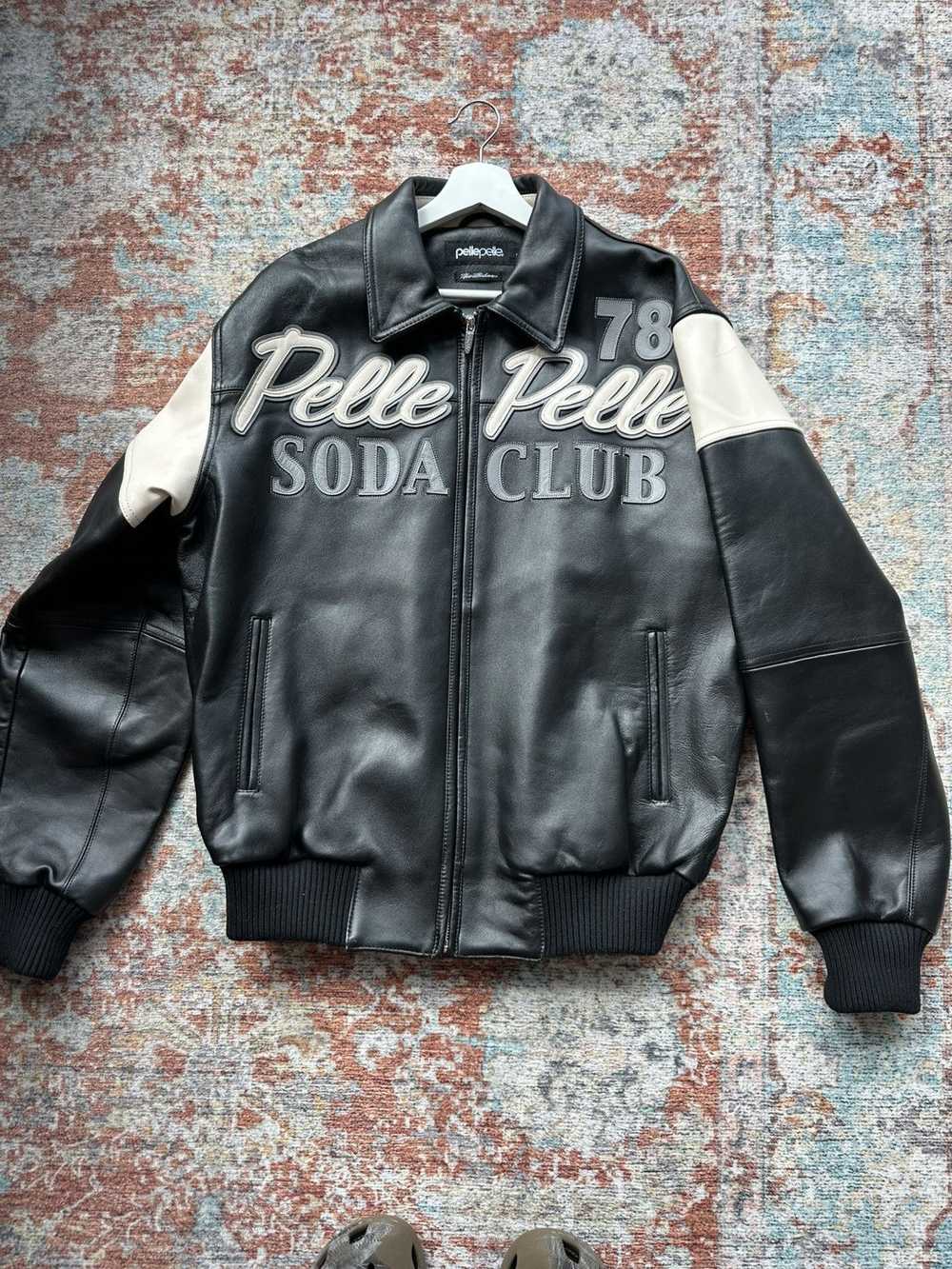 Marc Buchanan × Pelle Pelle Pelle Pelle Soda Club Plus Leather jacket