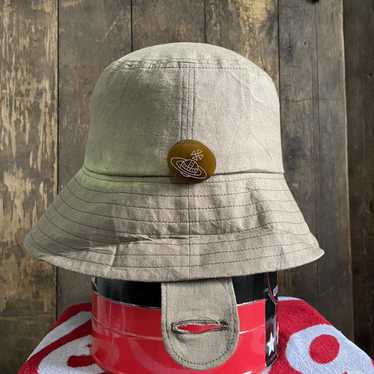 帽子 vintage vivienwestwood hat Vintage bucket hat vivienne westwood - Gem