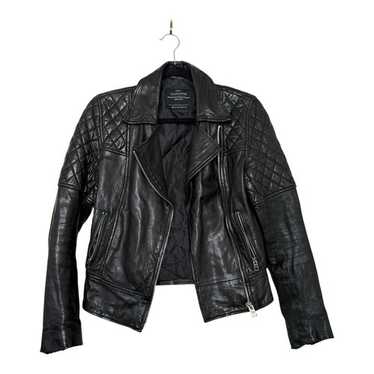 AllSaints Cargo Biker レザージャケット AllSaints Cargo Leather Biker Jacket | Saks Fifth Avenue