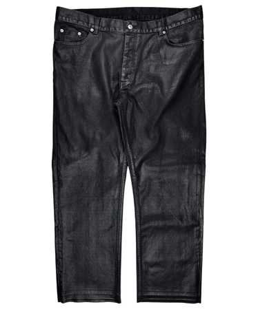 専用 Helmut Lang rubber coating denim Helmut Lang, A/W 1997-98 Polypropylene Coated Denim Jeans