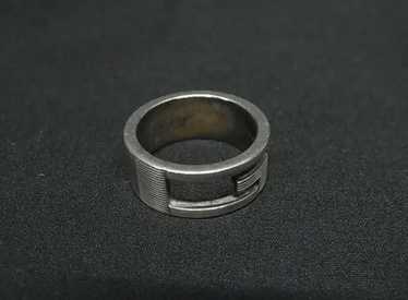 Gucci logo wide ring - Gem
