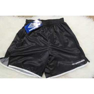 00s UMBRO トラック ショートパンツ ユニフォーム ネイビー y2k VINTAGE UMBRO SHORTS NYLON SOCCER Y2K DRILL JAPANES SZ XL