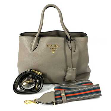 【美品】PRADA プラダ2way ハンドバッグVIT.DAINO レザーバッグ PRADA PRADA プラダ VIT.DAINO 2WAYハンドバッグ/1BA853