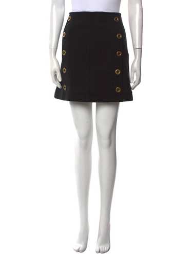 Chloe black wool skirt - Gem