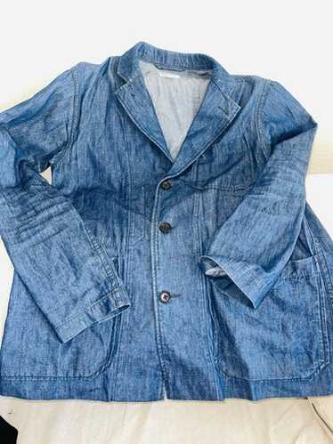 Engineered Garments 1st型 denim jacket S Engineered Garments Indigo Zip Denim Jacket Engineered Garments