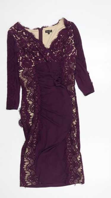 【Phase Eight】イッシー レイヤード ジャンパードレス Phase eight navy dress - Gem