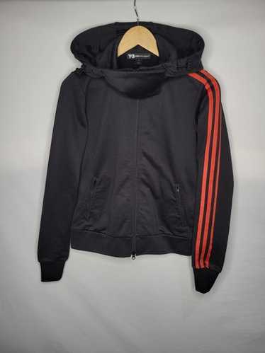 i*e様 Y-3 3-STRIPES HOODIE ZIP-UP PARKA Y-3 Yohji Yamamoto FULL ZIP HOODIE PARKA / FRENCH TERRY