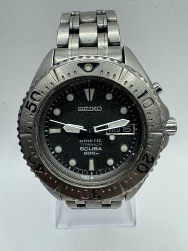 Watch Seiko Kinetic Titanium Scjba 200M 452 | eBay