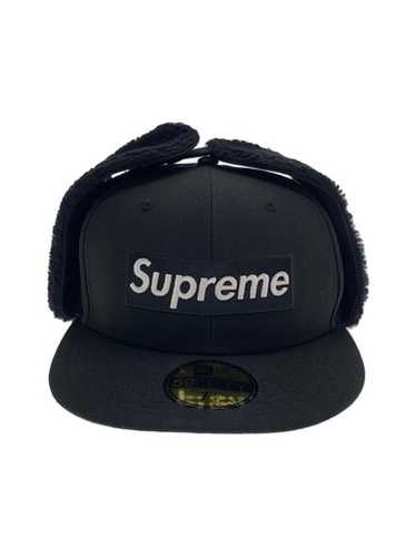 Supreme x New Era Leather Ear Flap Faux Shearling Fitted Hat