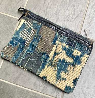 KAPITAL BLUE TOTE BAGS 12オンスフェザーデニム ショルダ Kapital Kountry Blends Boro and Pojagi For These One-Off Totes