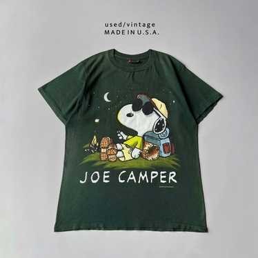 90s USA製 PEANUTS SNOOPY JOE CAMPER Tシャツ Yahoo!オークション - 【90s USA製】PEANUTS SNOOPY JOE CAMPER