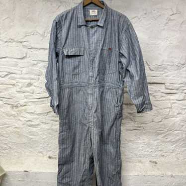 BIG SMITH Herringbone Coveralls Denim Vintage Union M… - Gem