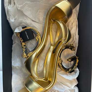 サンダル・ミュール Dolce & Gabbana Dolce & Gabbana Calf Leather Slingback Amazon.com: DOLCE&GABBANA: Shoes