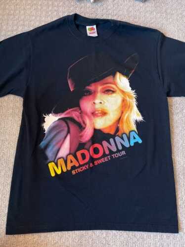 マドンナ 　Sticky & Sweet Tour　マイアミ公演 限定 Tシャツ 新品 MADONNA マドンナ Sticky & Sweet Tour Miami マイアミ公演