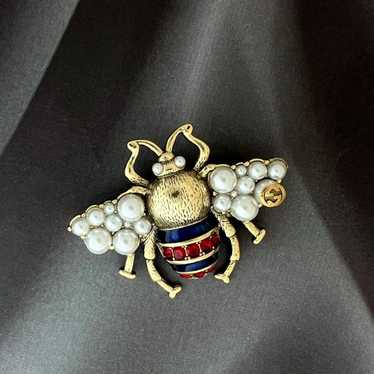 Vintage gucci bee brooch - Gem