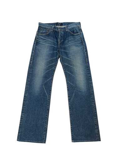 90s Johnbull 502 赤耳 スコービルリベット 濃紺　W30 未加工 90s Johnbull 502 赤耳 スコービルリベット 濃紺 W30 未加工