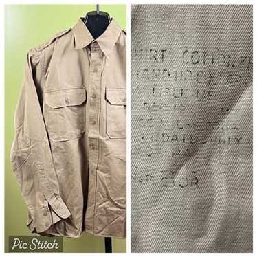 アメリカ軍ワッペン　WWⅡ～Korean War 1940s~50s 3枚 ６ Vintage Jacket Men XL Olive Green Korean War 50s 60s Scout