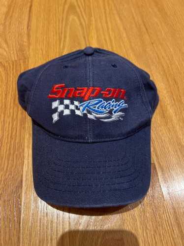 OFFICIAL SNAP BACK キャップ　アメリカ　ビンテージ USA製】ビンテージ NEW ERA Snap-On キャップ アメリカ製 白