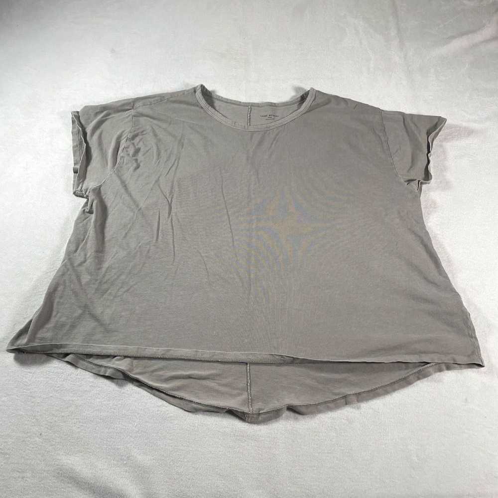 Vintage Lane Bryant Crew Neck T-Shirt Womens Extra Large Gray Boxy Loose