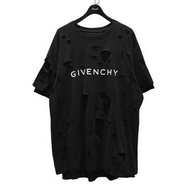 Givenchy givenchy destroyed t-shirt - Gem