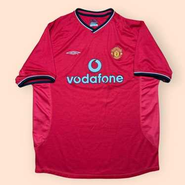 ウェア UMBRO manchester united second uniform USED】00'S UMBRO Manchester United 00-02 TRAINI