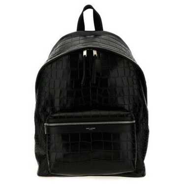 SAINT LAURENT ブラックバックパック ニキ ラージ（グレインラムスキン） | Saint Laurent サン
