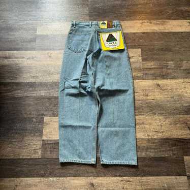 パンツ vintage made in USA LA GATE white denim Vintage la gate jeans - Gem