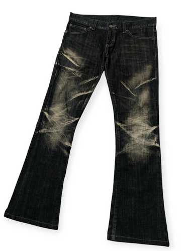 archive 00s vkei flare tornado mart風 Archive 00's Tornado Mart Flare Denim | Shop at Mercari from