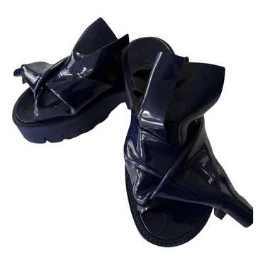 N°21 x Kartell サンダル ネイビー 38 N21 kartell sandals new arrivals