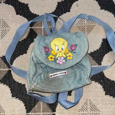 Authentic Looney Tunes Blues Messenger Bag 1996 Brown | eBay