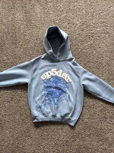 sp5der 水色 確実正規品 Sp5der - Pullover Hoodie - Baby Blue | Clique Apparel