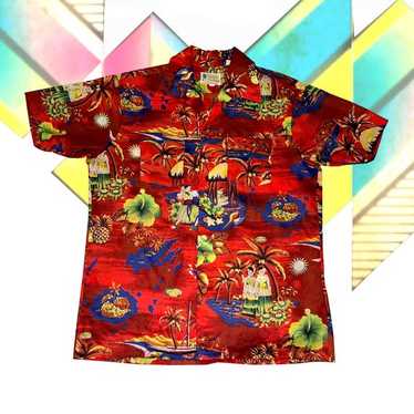 60s WAIKIKI HOLIDAY vintage アロハシャツ　DM557 60s WAIKIKI HOLIDAY vintage アロハシャツ DM557