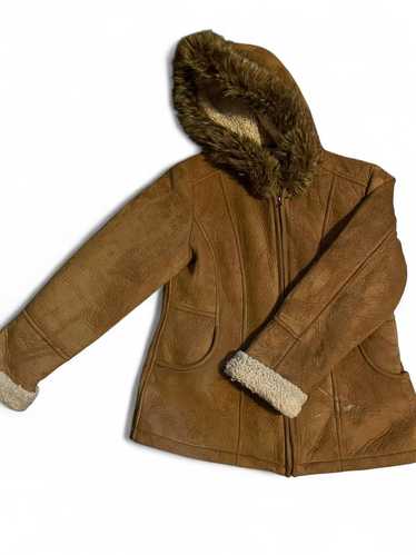 ジャケット・アウター 00s archive Hysteric Glamour fur jacket hysteric glamour fur hooded parka jacket size | Depop