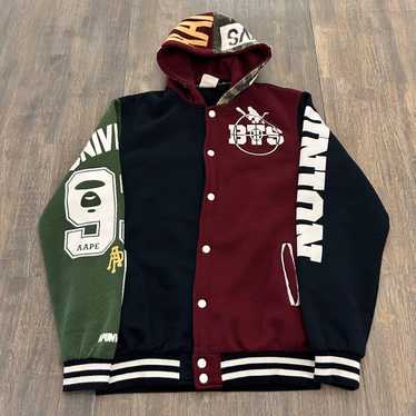 AAPE BY A BATHING APE　スタジャン　XXL Aape bathing ape hooded - Gem